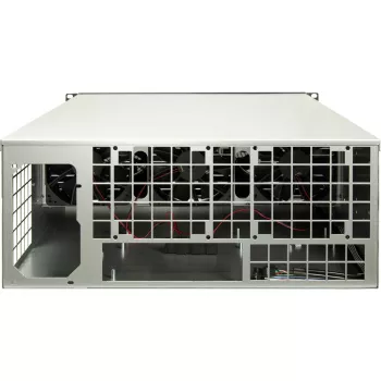 Caixa de computador Inter-Tech 88887236 rack preto, cinzento
