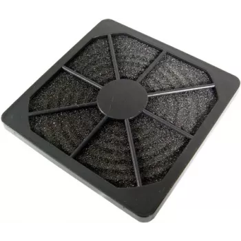 Cassete de filtro de plástico para ventoinha de 120x120 mm