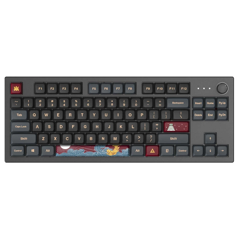 Teclado gaming Montech MKey TKL Darkness – GateronG Pro 2.0 Vermelho (US)