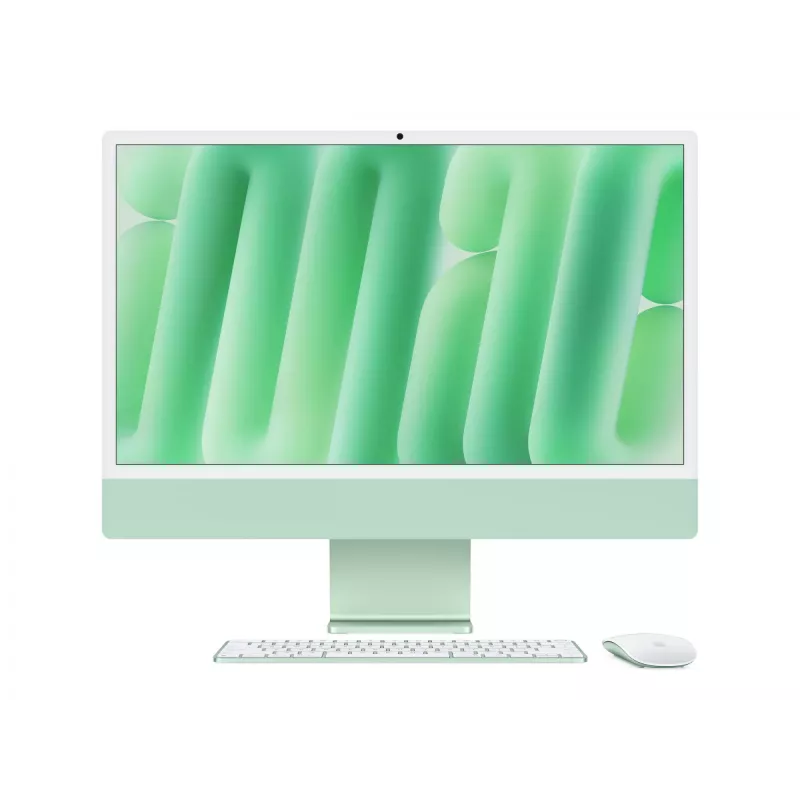 iMac 24 polegadas: M4 10/10, 16 GB, 512 GB SSD – verde