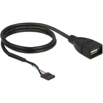 Cabo USB DeLOCK 85671 0,6 m preto
