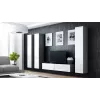 Armário fechado Cama VIGO '180' 180/40/30 carvalho Sonoma/branco brilhante