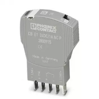 Disjuntor de proteção Phoenix Contact 240 V/AC 4 A 1 contacto NF CB E1 24DC/4A NC P 1 unid. (2800918)