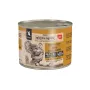 Comida húmida para gatos wiejskazagroda peru com frango 200 g — alimento completo em lata, peru e frango, júnior