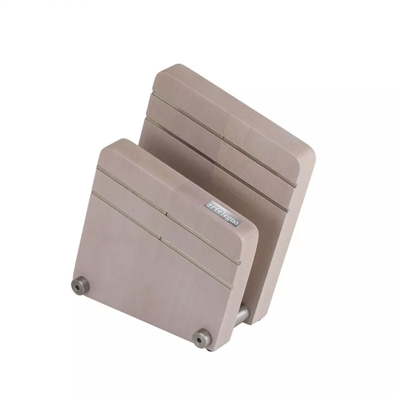 ARTELEGNO MILANO Suporte duplo magnético para facas