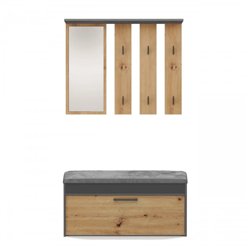 Topeshop GAR PARMA ANT/ART armário de entrada
