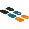 Marcador de cabos DeLOCK 18293 preto azul laranja