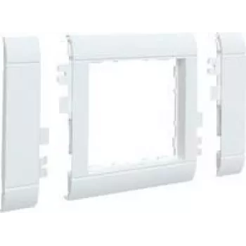 Hager Moldura 55 modular OT 80 sem halogéneos branco tráfego GR0800A9016
