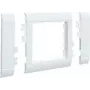 Hager Moldura 55 modular OT 80 sem halogéneos branco tráfego GR0800A9016