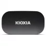 KIOXIA EXCERIA Plus G2 LXD20K002TG8 SSD portátil de 2 TB, USB 3.2 Gen 2 USB-C, leitura até 1050 MB/s, escrita de 1000 MB/s, encriptado, preto