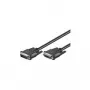 Cabo de extensão DVI-D FullHD Wentronic Goobay Dual Link, preto, 2 m - ficha DVI-D Dual-Link (24+1 pinos) > conector fêmea DVI-D Dual-Link (24+1 pinos) (50855)