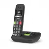 Gigaset E290A Telefone analógico/DECT com identificação de chamadas Preto