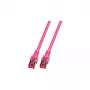 Cabo de patch RJ45 EFB-Elektronik Cat.6 S/FTP LSZH magenta 3m Fabricante: EFB Elektronik (K5519.3)