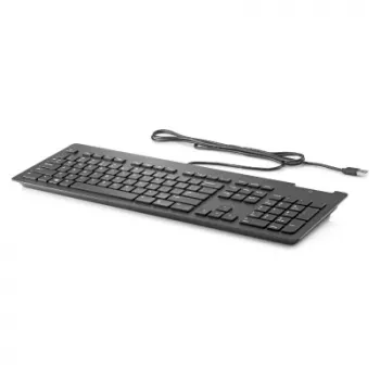 Teclado HP Business fino com leitor de cartões inteligentes