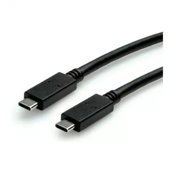 Cabo USB ROLINE 11.02.9057 USB 3.2 Gen 2 1 m USB C preto