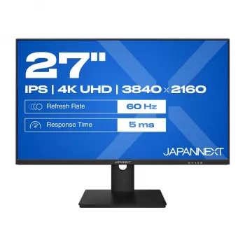 JAPANNEXT JN-IPS270UHD60F 16:9 HDMI/DP UHD - ecrã plano (TFT/LCD)