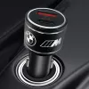 Carregador de automóvel 20W PD-QC 3.0 carregamento rápido preto