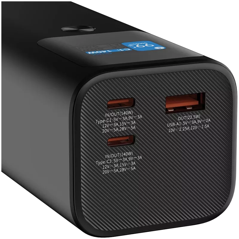 Canyon PB-2010 - Powerbank - Li-Pol - 27.000 mAh - ecrã digital - 2xUSB-C + 1xUSB-A - Power