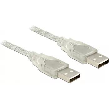 Cabo USB DeLOCK 83891 USB 2.0 5 m transparente