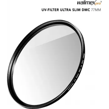Filtro UV para câmara walimex pro slim Super DMC 77mm – filtro de proteção UV slim 77 mm