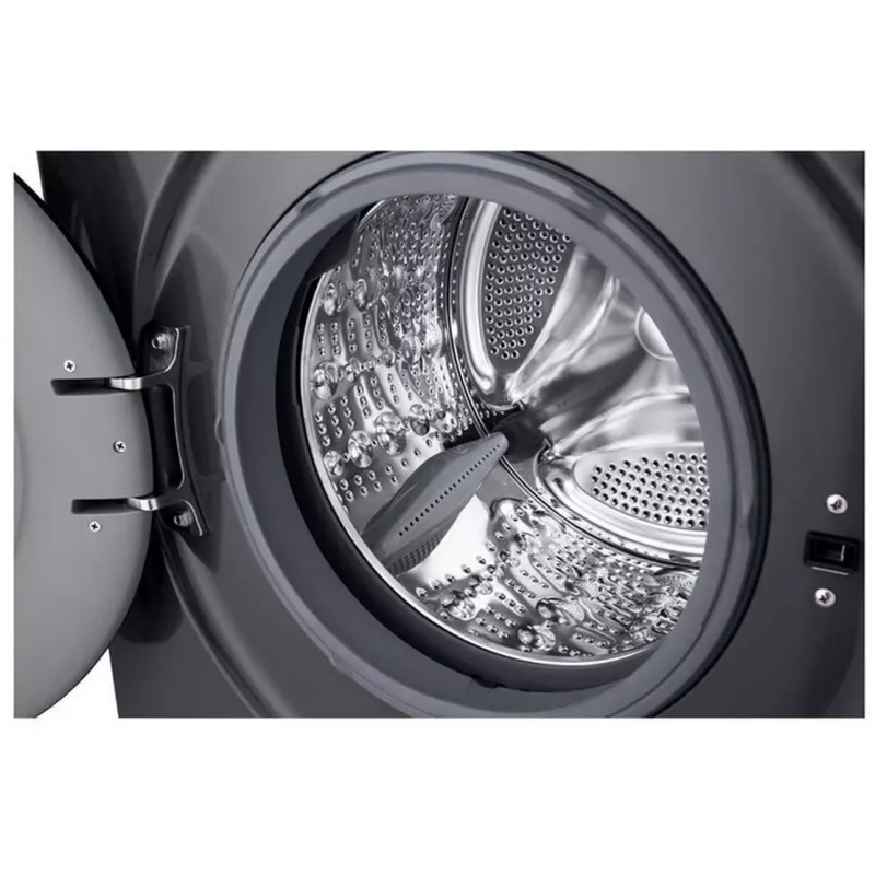 LG máquina de lavar roupa | F4X1009NMB | classe de eficiência energética A | carregamento frontal | capacidade de lavagem 9 kg | 1400 rpm | profundidade 55 cm | largura 60 cm | visor | LED | função vapor | Direct
