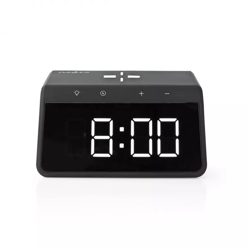 WCACQ30BK, despertador digital, retangular, preto, acrilonitrilo-butadieno-estireno (ABS)