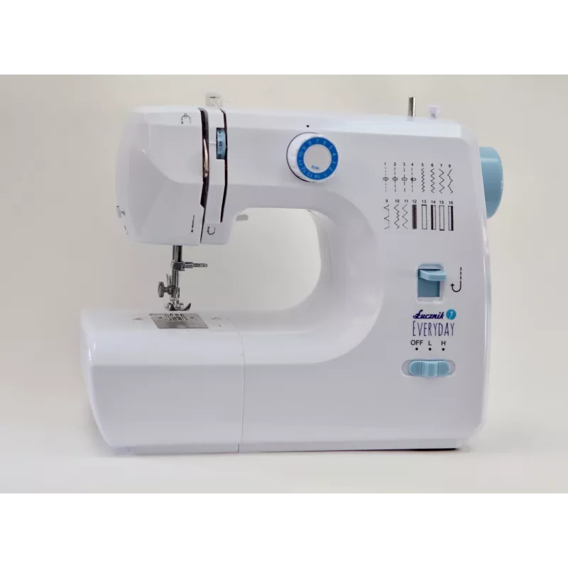 Máquina de costura automática Łucznik Everyday eletromecânica