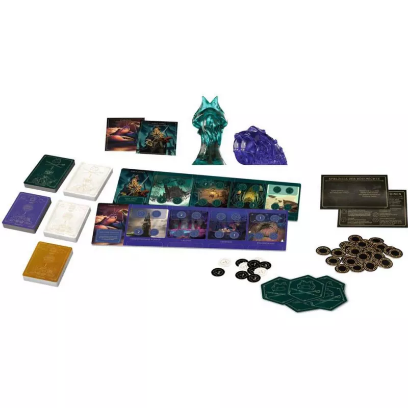 Disney Villainous - treacherous tides, expansão de jogo de tabuleiro