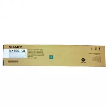 Toner Sharp MX62GTCB 1 unid. original ciano