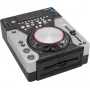 Leitor de CD de mesa Omnitronic XMT-1400 MK2 com reprodução USB e MP3