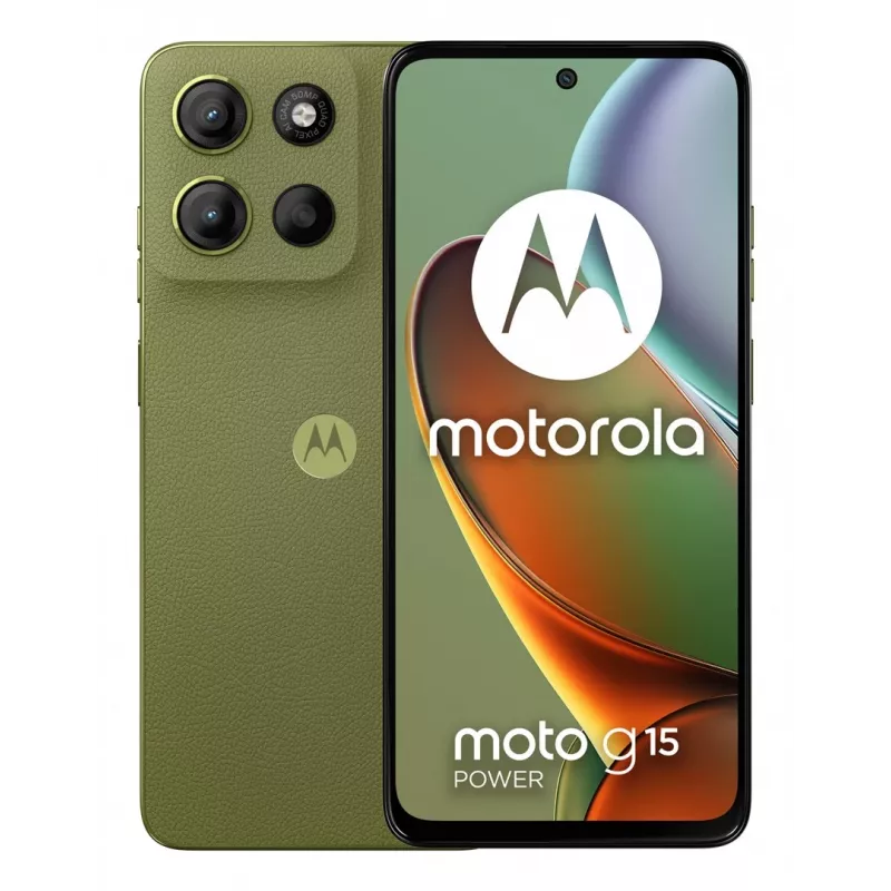 Motorola moto g15 power 17,1 cm (6,72 polegadas) Dual-SIM Android 15 4G USB Type-C 8 GB 512 GB 6000 mAh verde
