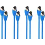 Cabo de rede ShiverPeaks BS08-41051-4 Cat8.1 5m F/FTP azul