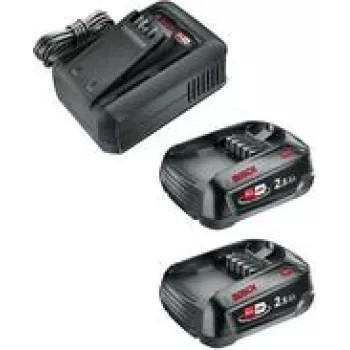 GARDENA 14914-20 Kit inicial QC AL 18V-44 + 2 x 2,5 Ah SoC Bateria e carregador para ferramentas 18 V 2.5 Ah Li-Ion (14914-20)