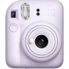 Máquina fotográfica instantânea Fujifilm Instax Mini 12 roxa — imagem 86×54 mm, filme 62×46 mm, distância focal 60 mm