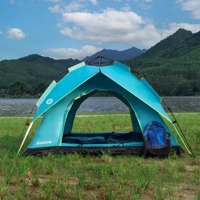 Tenda Shadow NILS Camp NC7819 para 3 Pessoas Azul