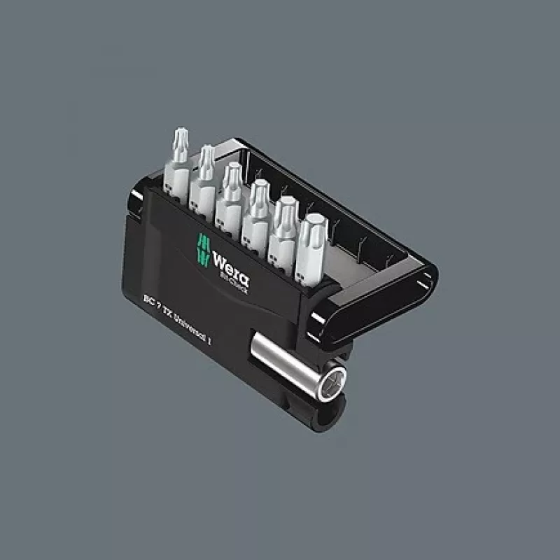 Wera Bit-Check 7 TX Universal 1 - Conjunto de pontas para chaves de fendas - 7 peças (05056294001)