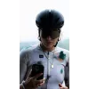 Capacete de bicicleta HJC FURION 3.0 MT preto — tamanho L (capacete de proteção para bicicleta)