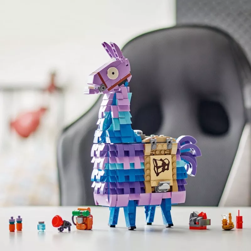 Brinquedo de armazenamento LEGO 77071 Fortnite Lama brinquedo de construção – unidade de armazenamento e exposição LEGO