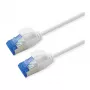 Cabo de rede ROLINE Cat.6A (Classe EA) S/FTP (PiMF), LSOH, PoE, branco, 1,5 m