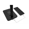 Candeeiro de mesa Denver LQI-105 5W G preto