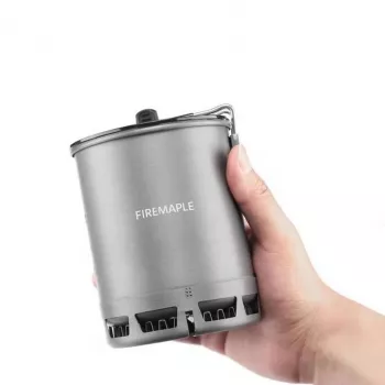 Conjunto de sistema de cozinha Petrel Ultralight compacto, leve conjunto de utensílios de cozinha de campismo, MPN 0008669300000035