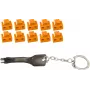 Bloqueador de porta ShiverPeaks 08-01035 RJ-45 laranja chave de segurança