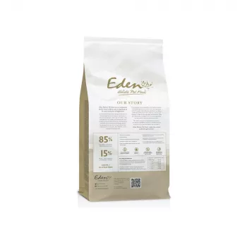 Comida seca para gatos Eden Original Cousine 10 kg – alimento completo para gatos adultos, 43% proteína, 23% gordura, sem cereais e sem glúten