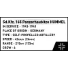 Conjunto de construção Cobi Panzerhaubitze Hummel 1118 peças kit de montagem