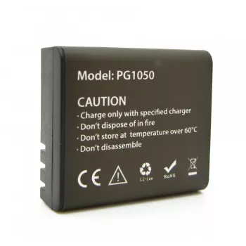 Bateria GoXtreme 1050mAh 3,7 V para Rallye, Endurance, Discovery e Pioneer