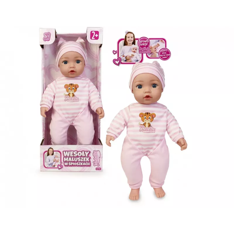 Boneca bebé Artyk Natalia 45 cm – boneca de corpo mole, tamanho 45 cm