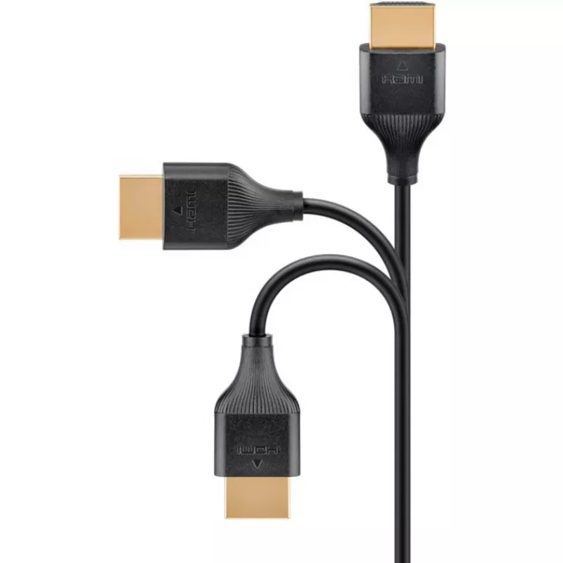 Cabo HDMI WENTRONIC 75294 – Design fino, suporta 4K 60 Hz