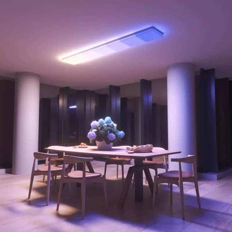 Nanoleaf NF083K02-3SL Iluminação inteligente Lâmpada de teto inteligente Wi-Fi