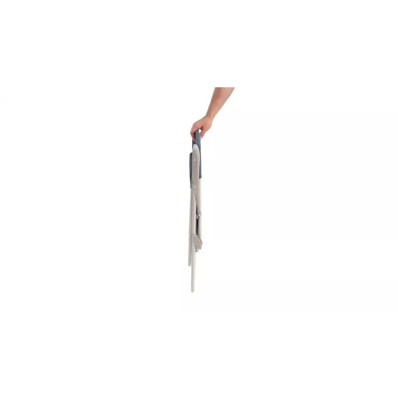 Cadeira de campismo Outwell Blackpool Ocean Blue — cadeira dobrável de 2 pernas, carga máx. 120 kg, 3,3 kg, 55 cm de largura