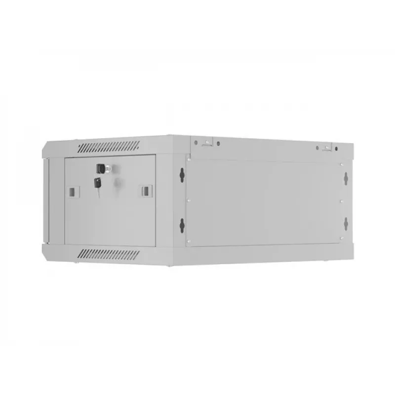 Armário rack LANBERG WF01-6404-23S 19 polegadas 4U cinzento com portas perfuradas